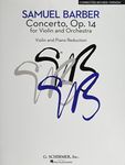 Concerto for Violin and Orchestra (Reduction for Violin and Piano) Revised Edition