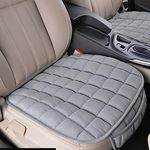 Car Seat Cushions for Driving, 2PCS Universal Car Seat Cushion Pad for Drivers with Storage Bag, Comfort Memory Foam Cushion for Sciatica Back Tailbone Pain Relief for Office Home (Grey,Front Seat)