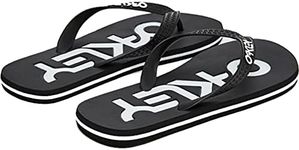 Oakley Men's COLLEGE FLIP FLOP, Blackout, 8