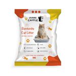 Furry Castle Cat Litter| Unscented | Clay Dust Free Fragrance | Perfect for Cats (Pack of 1, 5Kg)