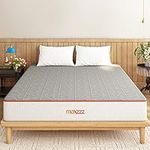 Maxzzz Memory Foam Mattress Full, 8 Inch Mattress Gel-Bamboo Charcoal Hybrid Mattress Double Medium Firm Bed Mattresses with Cover CertiPUR-US Certified (53x74 Inch)