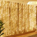 Fairy Curtain Lights, AmazerTec 300