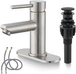 Brushed Nickel Bathroom Sink Faucet