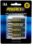 Powerex MHRAA4 Powerex AA 2700mAh 4-Pack Rechargeable Batteries