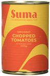 Suma Organic Chopped Tomatoes 400 g (Pack of 12)