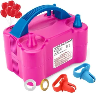 XBllcyiv Portable Electric Balloon Pump/Electric Balloon inflator Decoration, 110V.600W for Party, Gift, Wedding Celebration, Holiday Party Decoration.