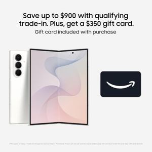 Samsung Galaxy Z Fold8 Ultra Phone + $350 Gift Card, 512GB, Cream