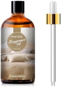 PHATOIL Aceite Esencial Lino Fresco 100 ml, Aceites Esenciales para Humidificador Difusor, Aceite Perfumado Lino Fresco para Aromaterapia, Relajación, Jabón, Velas DIY
