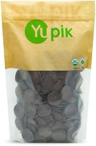 Yupik Organic Vegan 70% Dark Chocolate Wafers, 2.2 Pound