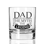 AGMDESIGN Dad Whiskey Glass, The Ma