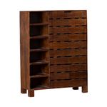 Gocosy Rife Shoe rack (Mango Wood, Light Walnut)