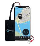 SALIND GPS Tracker for Vehicles, Motorcycles, Trucks and More - Direct Connection to Vehicle Battery (9-75V) - 4G LTE Car GPS Tracker with Real-time Alerts, Tracker Device for Vehicles, multiple Alarms and Notifications available in the Finder App