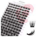 BEYELIAN Lashes Clusters 126 Pcs 10-16mm Cluster Lashes 3D Dense Look DIY Eyelash Extensions Super Thin Band & Soft Lashes Reusable Mixed Tray Volume False Lashes (BDD11)