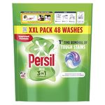 Persil Bio 3 in 1 Washing Capsules 1st time removal of tough stains outstanding stain removal in quick & cold washes 48 washes