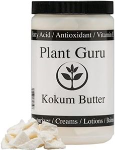 Kokum Butter Refined Raw 1 Lb (470ml) (HDPE Food Grade Jar)