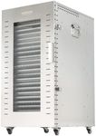 Commercial Food-Dehydrator Machine 22 Trays, Twin 110V Plugs Beef Jerky Maker, 2500W Large Dehydrator for Meat 37.5ft² Fruit Dryer, Stainless Steel Food Dryer for Herbs Mushroom with Silicone Trays