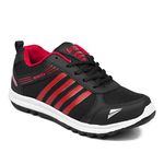 ASIAN Orignal WONDER-13 Kids Sports Walking Shoes, Running Shoes, Sports Shoes, Casual Shoes for Kid's Black,Red