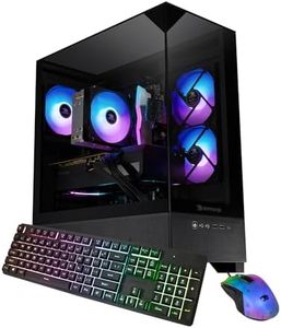 iBUYPOWER Element SE Gaming PC Desktop Computer Intel Core i5 14400F CPU, NVIDIA GeForce RTX 5050 8GB GPU, 16GB DDR5 RGB 5200MHz RAM, 1TB NVMe SSD, Windows 11 Home, Gamer Keyboard, Mouse - ESI5N5501