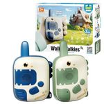 DQMOON Walkie Talkie Kids, Toys for 3-9 Year Old Boys Gifts Dinosaur Toys for Boys Age 4 5 6 Walkie Talkie for Kids Toys Age 3 4 5 Birthday Xmas Gifts Outdoor Sensory Toys Camping Accessories Dinosaur