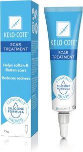 KELO-COTE Silicone Scar Gel 15g – Treatment for Surgical, Burn & Acne Scars