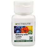 Amway Nutrilite Vision Health With Lutein 60 Tab Bilberry With Lutein, Pack of 60N Tablets