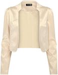 Bolerose Formal Long Sleeve Satin B