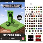 Innovative Designs Minecraft 4 Sheet Sticker Pad, 200+ Stickers