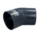 POWERTEC 70183 45 Degree Elbow Fitting Material, 4-Inch