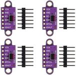 ALAMSCN VL53L0X Time-of-Flight (ToF) Laser Ranging Sensor Breakout VL53L0XV2 Laser Flight Distance Measurement Module I2C IIC for Arduino(Pack of 4)