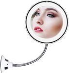 10x Magnifying Mirror with Light, F