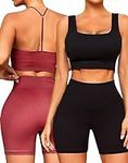 Workout Outfits Sets for Women 4 pi