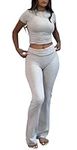 ZFLM Casual Workout Two Piece Outfi