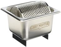 Chef Master 90021 Butter Wheel | Stainless Steel Butter Spreader Wheel | Spreads Butter Evenly | Stainless Steel Butter Roller | Holds 3 Sticks of Butter