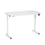 Arrow Gidget II Home Indoor Adjustable Sewing Machine Sturdy Craft Table White - 808-ARR-98611