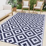 Smiry Waterproof Outdoor Rug 8x10 f
