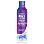 Oral-B Hygienic Mouthwash, Enamel Restore, Special Care Oral Rinse, Neutralizes Bad Breath, Soothing Mint, 475 mL