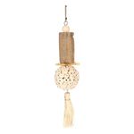 Sola Stick Bird Toys, Soft Ball Log Sola Wood Bird Foot Balls Bird Foraging Toys for Budgies Cockatiels Lovebirds