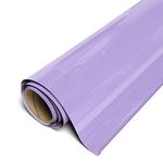 Siser EasyWeed Heat Transfer Vinyl HTV,Iron-on,12 inchs (Actual size:11.8") by 3 Feet Roll,for T-Shirts(Lilac)