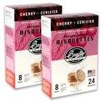 Bradley Smoker 106690 Cherry Bisquettes Smoker, 24-Pack (2 Pack)