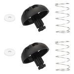 Coffees Machine Brew Basket Bottom Spring Loaded Stopper Kits Replacement for Mr. Coffee Hamilton Parts Number 990117900 990237500 Coffee Machine Accessory （2 Set）