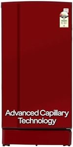 Godrej 183 L 1 Star Advanced Capillary Technology Direct Cool Single Door Refrigerator (2025 Model, RD EDGE 190A TRF ST WN, Steel Wine)