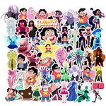 Decal Stickers 63 PCS Steven Universe Laptop Sticker Waterproof Vinyl Stickers Car Sticker Motorcycle Bicycle Luggage Decal Graffiti Patches Skateboard Sticker (Steven Universe)