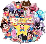 50pcs Friends TV Show Fans Stickers for Laptop Water Bottle Luggage Snowboard Bicycle Skateboard Decal for Kids Teens Adult Waterproof Aesthetic Stickers Steven Universe Steven Universe