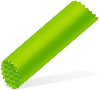 Garlic Peeler Silicone Garlic Skin Remover Roller Garlic Tube Rollers Skin Remover, Garlic Roller Peeling Tube Tool for Useful Kitchen Tools (Green)