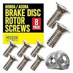 8-Pack of Rotor Screws for Brake Di
