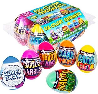 Be Amazing Toys, Egg-Cellent Experiments 1/2 Dozen Carton, Crack Them Open and Have Some Fun!, Ages 8+