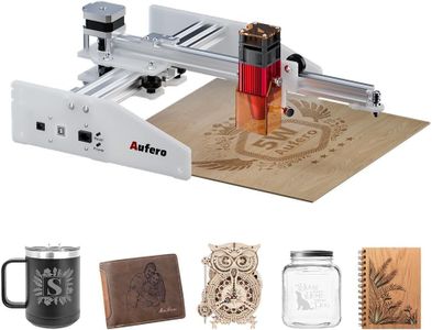Aufero Laser 1 Laser Engraver, 5W Long Focus Diode Laser Engraver, Laser Wood Cutter and Engraver Machine, 7.1x7.inch Engraving Area, Beginner-friendly Laser Engraving Machine