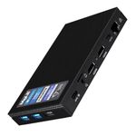 MeLE Quieter4C Fanless Mini PC Windows 11 Pro 16GB DDR4 512GB ROM Micro PC Alder Lake N100(up to 3.4GHz) Small Form Factor PC USB-C 2 X HDMI 4K@60 Triple Display Desktop Computers with VESA Mount