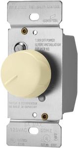 Eaton RFS5-A-K 5-Amp 120-Volt Single-Pole Quiet 3-Speed Fan Control, Almond