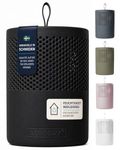 Series 6 ABSODRY Moisture Absorber with 1 x 600g bag of moisture-absorbing crystals - Lasts up to 90 days - Electricity & Battery Free - Spaces up to 50 m3 - Helps prevent Bad Odours and Mould - Black
